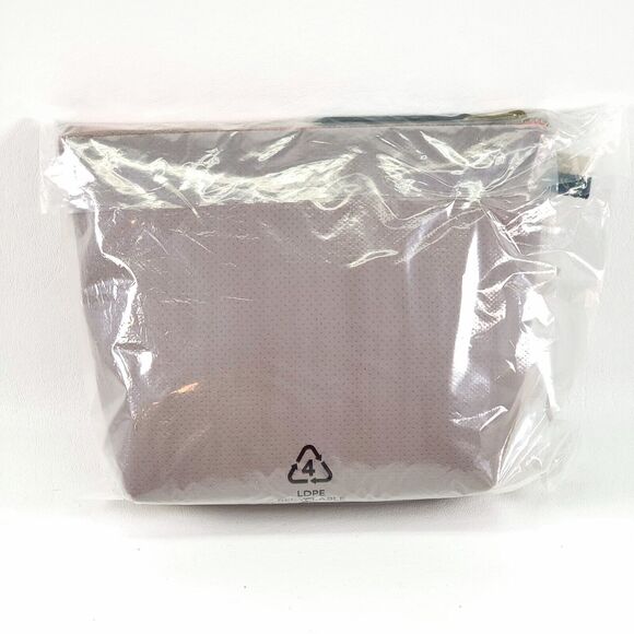 Universal Thread Winged Pouch Makeup Tote Bag Cognac Brown Medium Brand New NWT - Picture 9 of 9